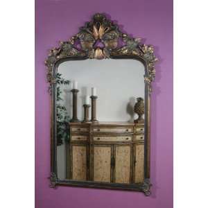 Marbella Large Baroque Mirror (Antiqued Look / Tarnished Bronze) (68.5 