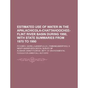  Estimated use of water in the Apalachicola Chattahoochee Flint 