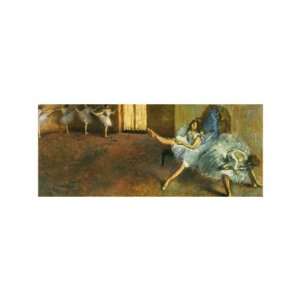  Degas Before Ballet, 1888 Premium Giclee Poster Print 