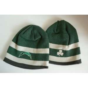  Reebok San Diego Chargers St. Patricks Knit Hat One Size 