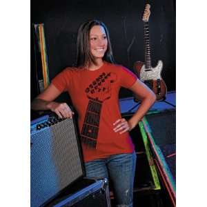  Fender® Ladies Strat Neck, Fuschia, M Musical 