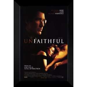  Unfaithful 27x40 FRAMED Movie Poster   Style A   2002 