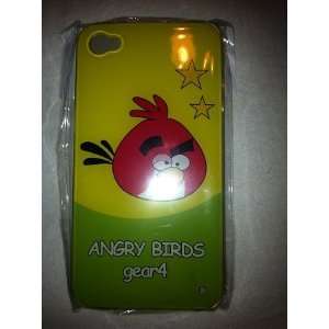  Angry Birds iPHONE 4 Case Red Bird w/ Stars  Players 