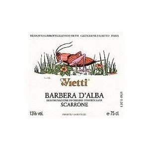  2003 Vietti Barbera dAlba Scarrone DOC 750ml Grocery 