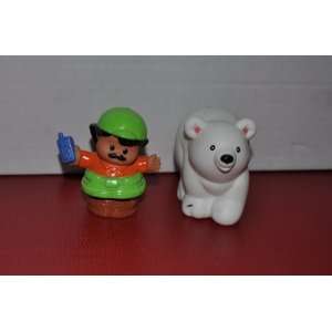 Little People Animal Trainer 2001 & Polar Bear 2001   Replacement 