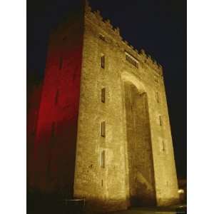  Front Gate of Banratty Castle Seen at Night National 