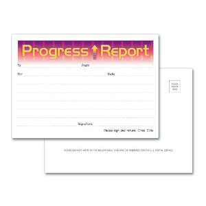 School Smart Progress Report Postcard   Pack of 36 Office 