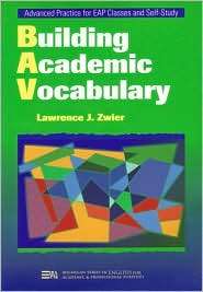  Vocabulary, (0472085891), Lawrence Zwier, Textbooks   