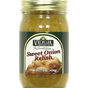 Vidalia Brand Sweet Onion Relish 16.0 OZ(Pack 3)  Grocery 