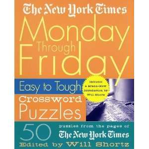  The New York Times Monday Through Friday Easy to Tough 