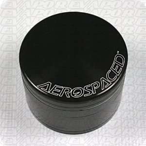   Piece 3.5 Inch Black Anodized Aluminum Grinder 