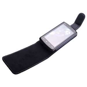   to Measure Genuine Leather Flip Case for HTC Touch HD Electronics