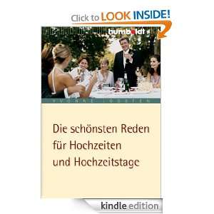 Die schönsten Reden für Hochzeiten und Hochzeitstage. (German 