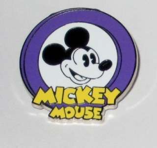 Oh Mickey Mouse Circle Mystery Pouch Disney Pin PURPLE  