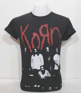 Korn T Shirt Munky Fieldy Head US Heavy Nu Metal Rock  