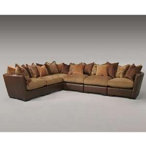 Costa Mesa Collection By Fairmont Designs in Cowboy Mustang Sectional 