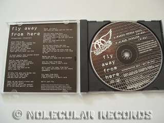 AEROSMITH Fly Away From Here 2 trk PROMO CD Single USA  