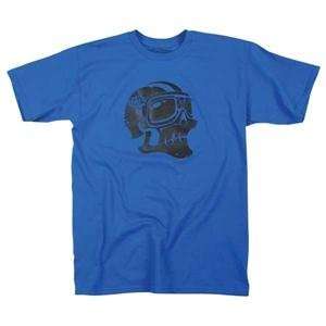  Troy Lee Designs Ghost Rider T Shirt   Large/Blue 