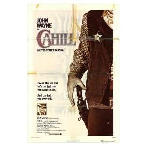  Cahill United States Marshal Original Movie Poster, 27 x 