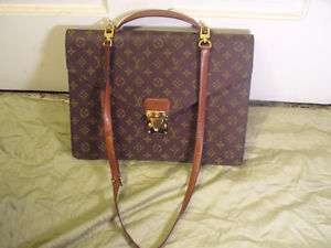 Louis Vuitton Vintage Monogram Attache (1970 1980)  