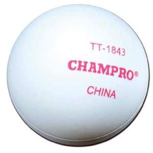   Champro Three Star Seamless Table Tennis Ball 6PK