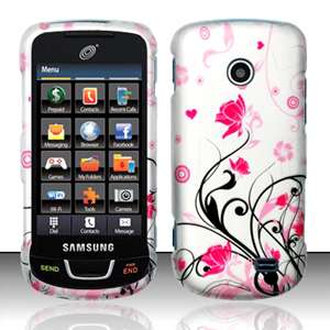   Protect Cover Case FOR Samsung STRAIGHTTALK SGH T528G Vine Pink  