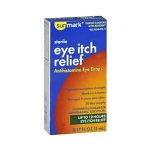  Sunmark Eye Itch Relief Antihistamine Drops   0.17 Health 