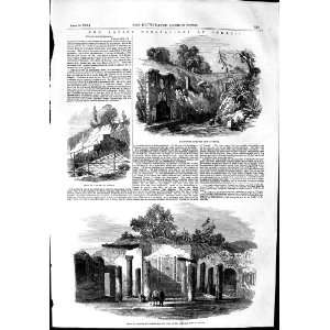  1853 GATE STABIA POMPEII EXCAVATIONS ARCHAEOLOGY