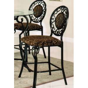  Set of 2 24H Counter Height Dining Chairs in Antique 
