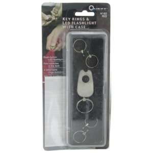   LED Flashlight Key Ring Case Pack 48 Arts, Crafts & Sewing
