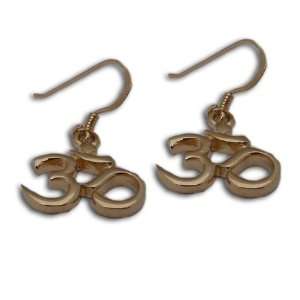  Om Classic Earrings Gold Vermeil Jewelry