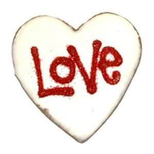   Love Heart Cookies   Chicken/Liver Flavor, Box of 20