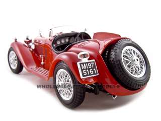   of 1932 Alfa Romeo 2300 8C Spider Touring die cast car by Bburago