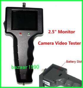 TFT LCD Monitor CCTV Camera Video Test / Tester  