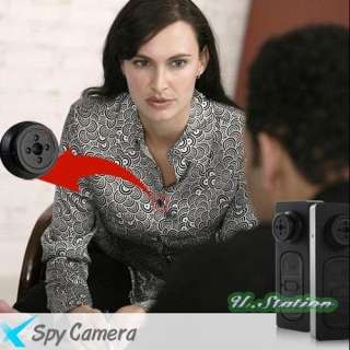   Mini DV Shirt Button Spy DVR Vidoo Audio Camera Camcorder Covert Cam
