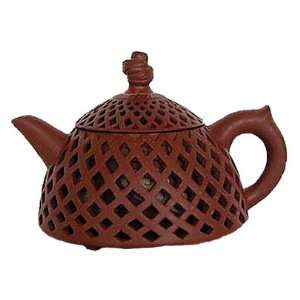  Genuine YiXing Teapot   Fishing Basket 
