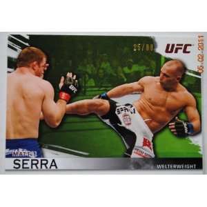  TOPPS 2011 KNOCK OUT MATT SERRA #25/88 TRADING COLLECTOR 