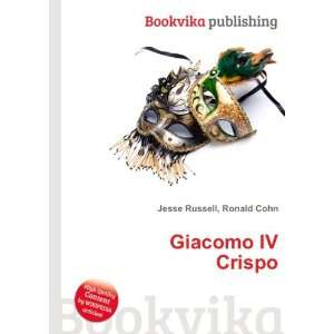  Giacomo IV Crispo Ronald Cohn Jesse Russell Books