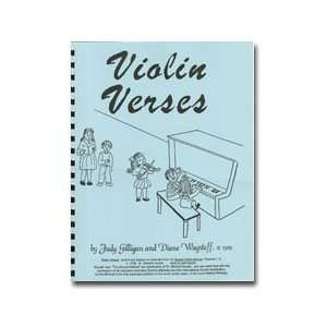  Violin Verses Book Musical Instruments