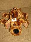 12 Kids of America Corp Floppy Brown Shiny Puppy Dog Stuffed Animal 