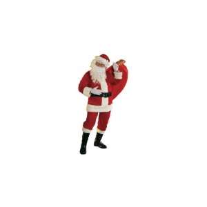  Santa Suit Panne Velour Costume Fits up to 48 Chest & 42 