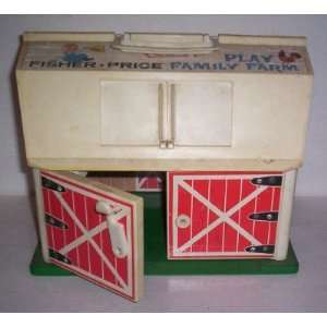    Vintage Fisher Price Play Family Farm 1967 