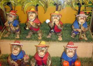 The seven lucky MONKEYS are in excellent condition, all are moving