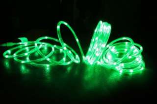 FT LED Rope Christmas Light for Windows Decks Green  