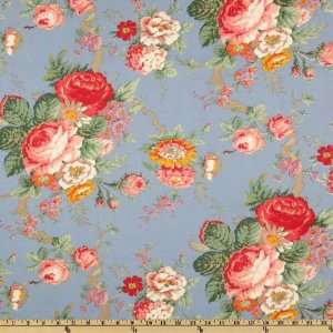  54 Wide Laurens Rose Cottage Chambray Fabric By The 