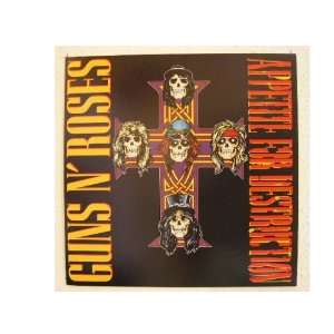 Guns N Roses Poster Appetite for Destruction and N &  