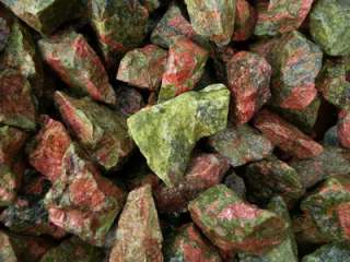 2,268 Carat Lots of Natural Unakite Rough   Over 1 Pound Each 