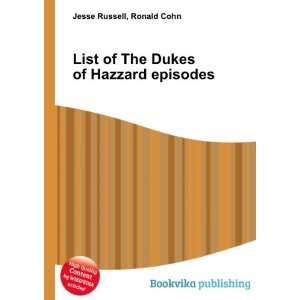  List of The Dukes of Hazzard episodes Ronald Cohn Jesse 