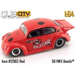  Jada Dub City VDubs Red Lady Bugger 1959 Volkswagen VW 