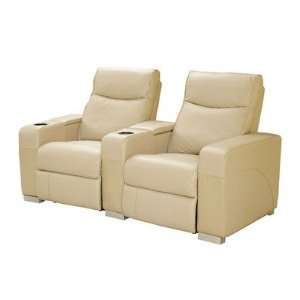 Mac Motion OSCAR Oscar Leather Home Theater Seating with Refrigerator 